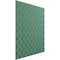 Ekena Millwork 19 5/8in. W x 19 5/8in. H Coralie EnduraWall Decorative 3D Wall Panel Covers 2.67 Sq. Ft. WP20X20CIFSM - alternate 3